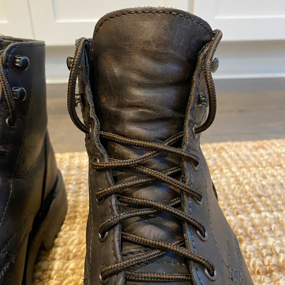 Dark brown Thursday boots - Picture 7 of 10